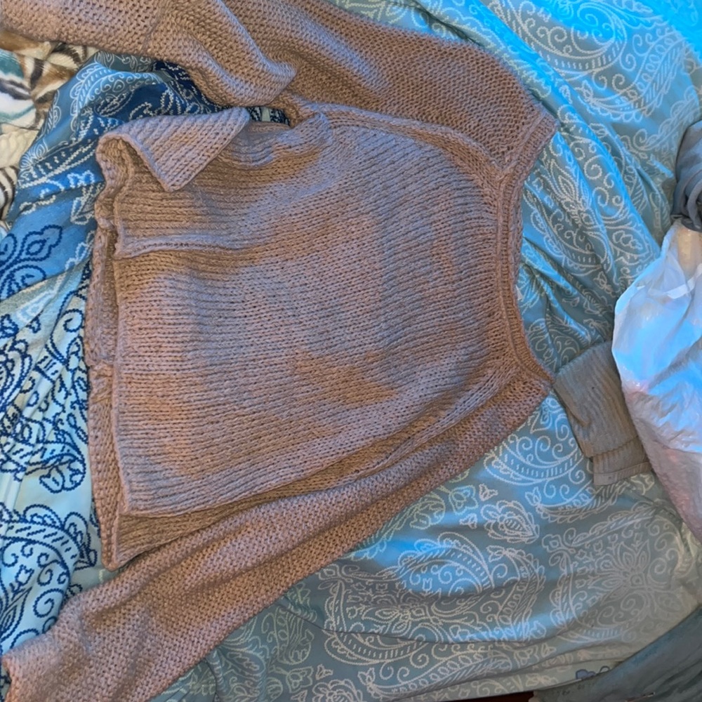 Free people knit sweater